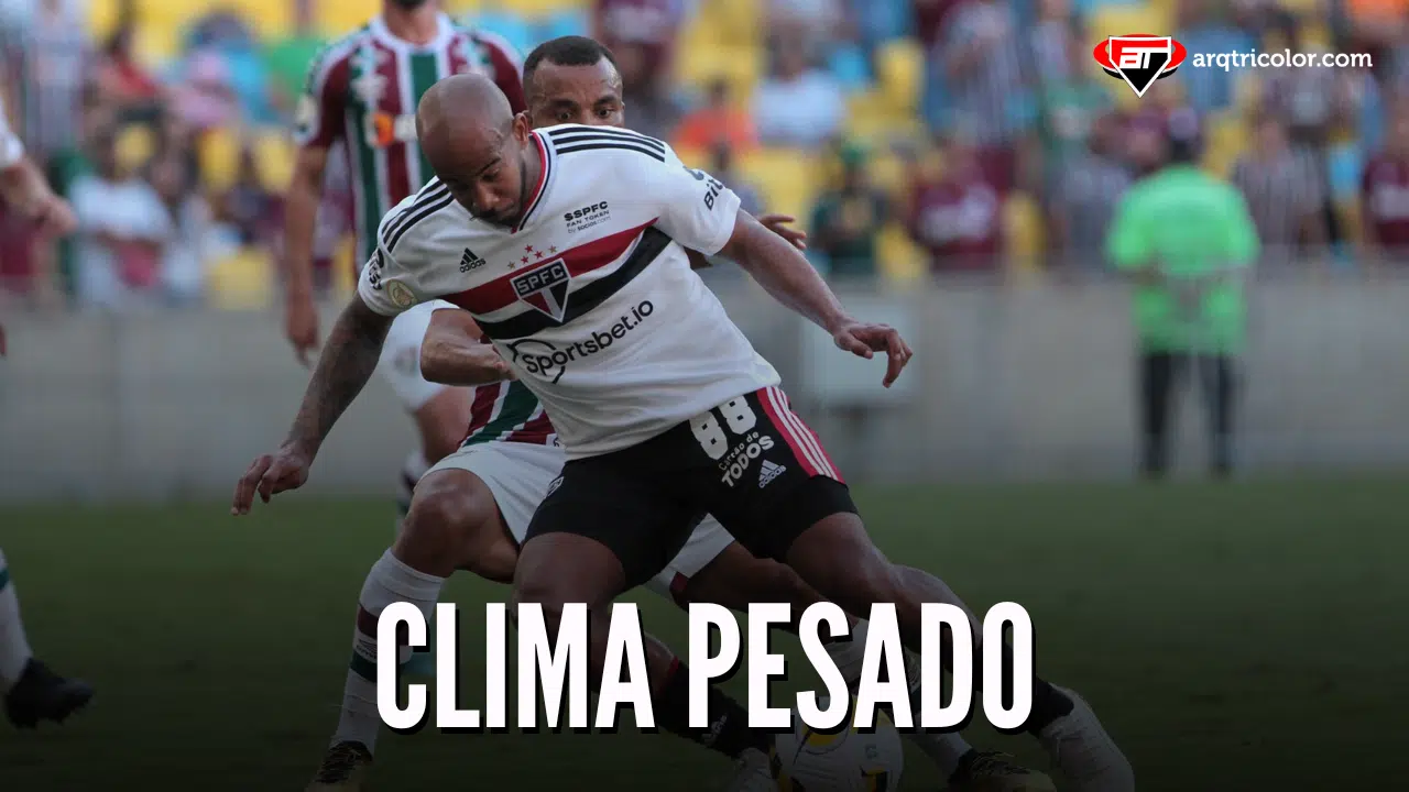 Jornalista relata clima quente na derrota do São Paulo
