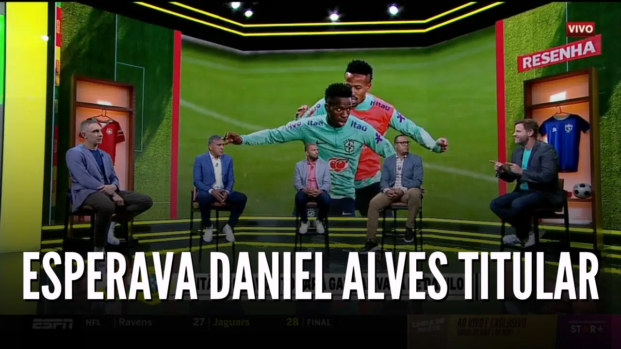 Luís Fabiano fala sobre Daniel Alves na Seleção