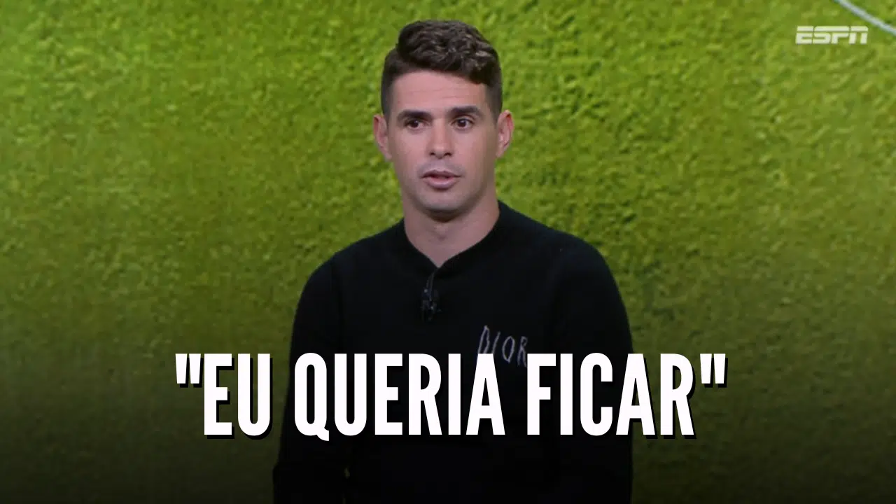 Oscar comenta sobre saída do São Paulo: "Eu queria ficar"