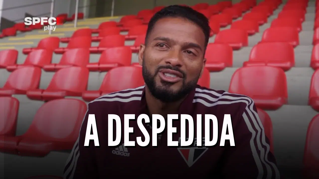 Reinaldo se emociona em vídeo de despedida do São Paulo