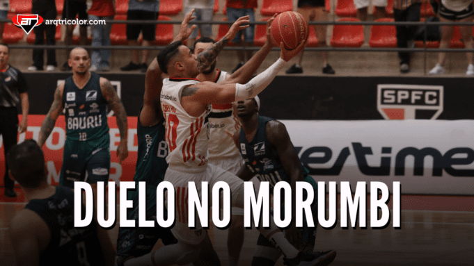 Após pausa, São Paulo volta a disputar o NBB e recebe o Bauru no Morumbi