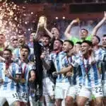 Calleri, Galoppo e Crespo celebram vitória da Argentina na final da Copa do Mundo; confira