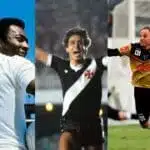 Pelé, Dinamite e Rogério Ceni