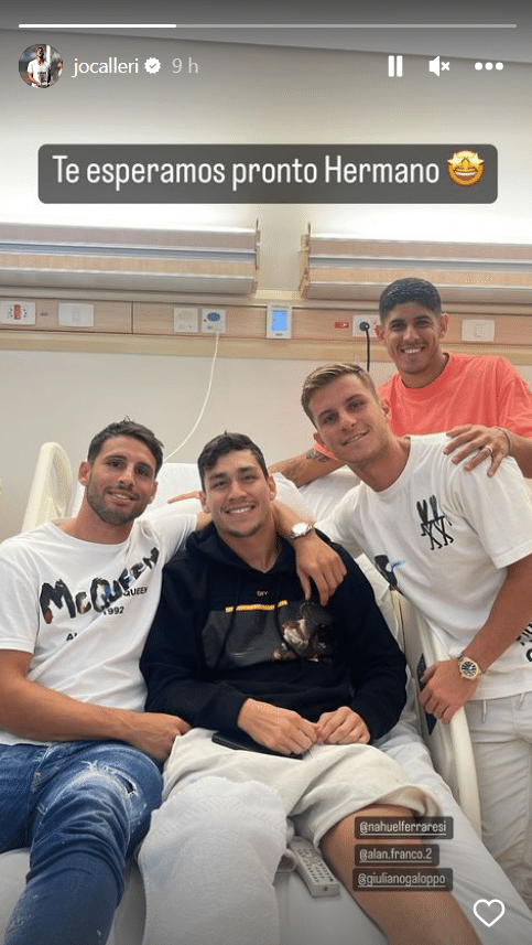 Jogadores do São Paulo vão ao hospital dar apoio a Ferraresi após cirurgia – Arquibancada Tricolor