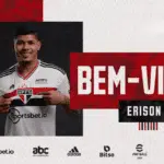 São Paulo anuncia a contratação de Erison
