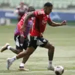 São Paulo faz último treino no Allianz Parque antes de enfrentar o Água Santa; veja fotos