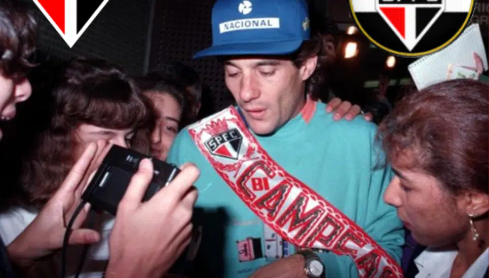 Ayrton Senna, um dia como são-paulino