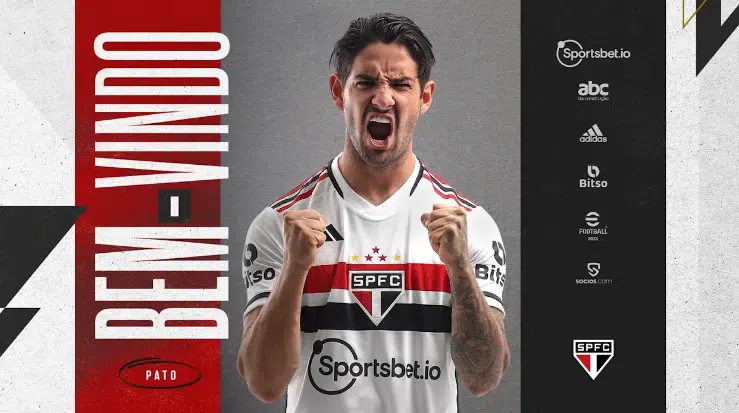 É oficial: Alexandre Pato é anunciado como reforço do São Paulo para 2023
