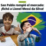 Messi do Tricolor é destaque na imprensa internacional