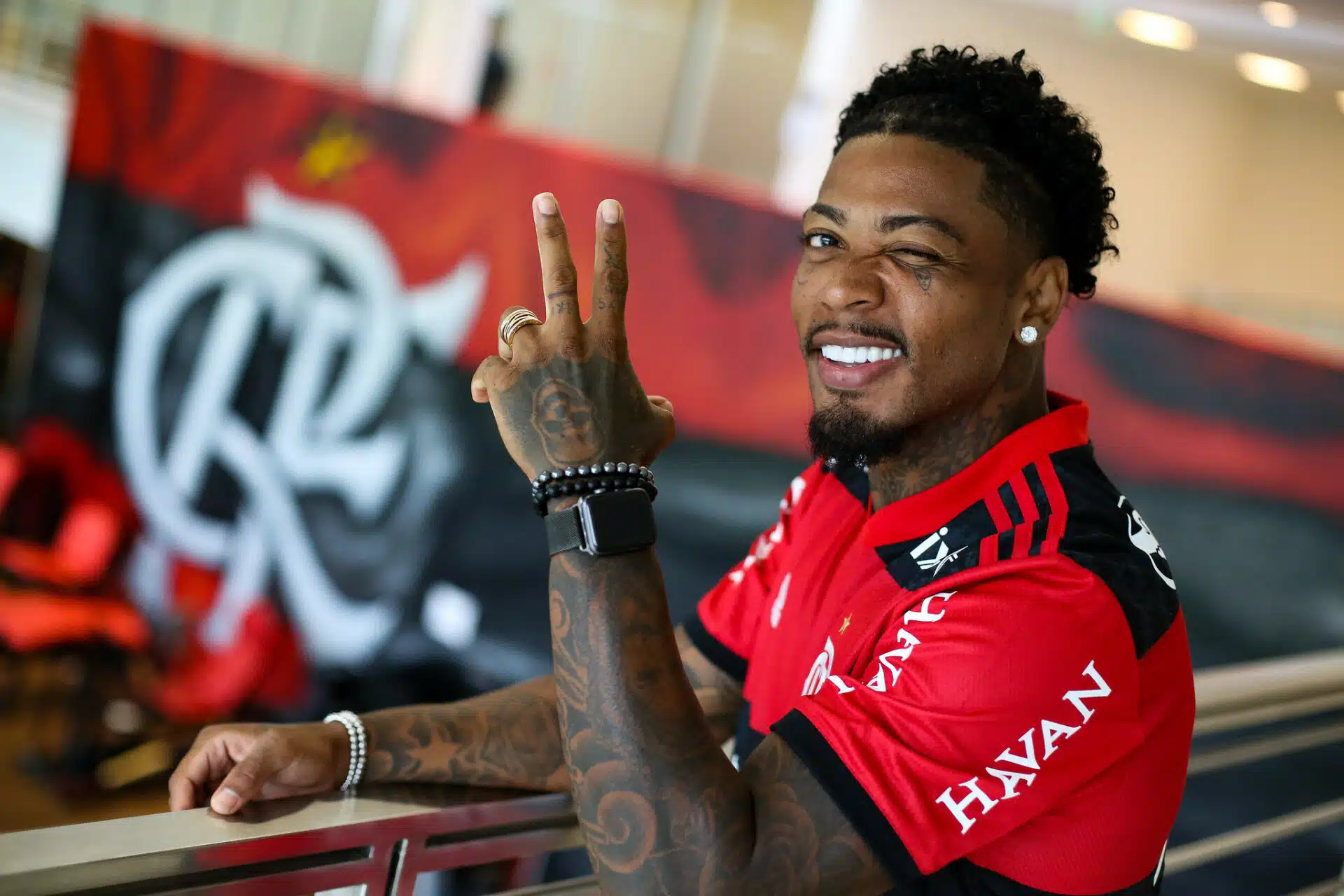 Na mira do São Paulo: confira os números de Marinho pelo Flamengo