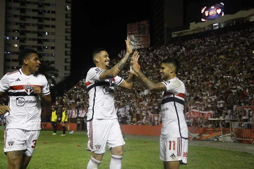 Luciano e Marcos Paulo entram no segundo tempo e marcam contra o Sport; veja os gols do São Paulo