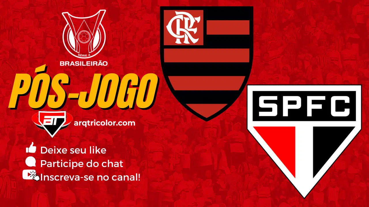 Pós-Jogo - Flamengo 1x1 São Paulo - YouTube