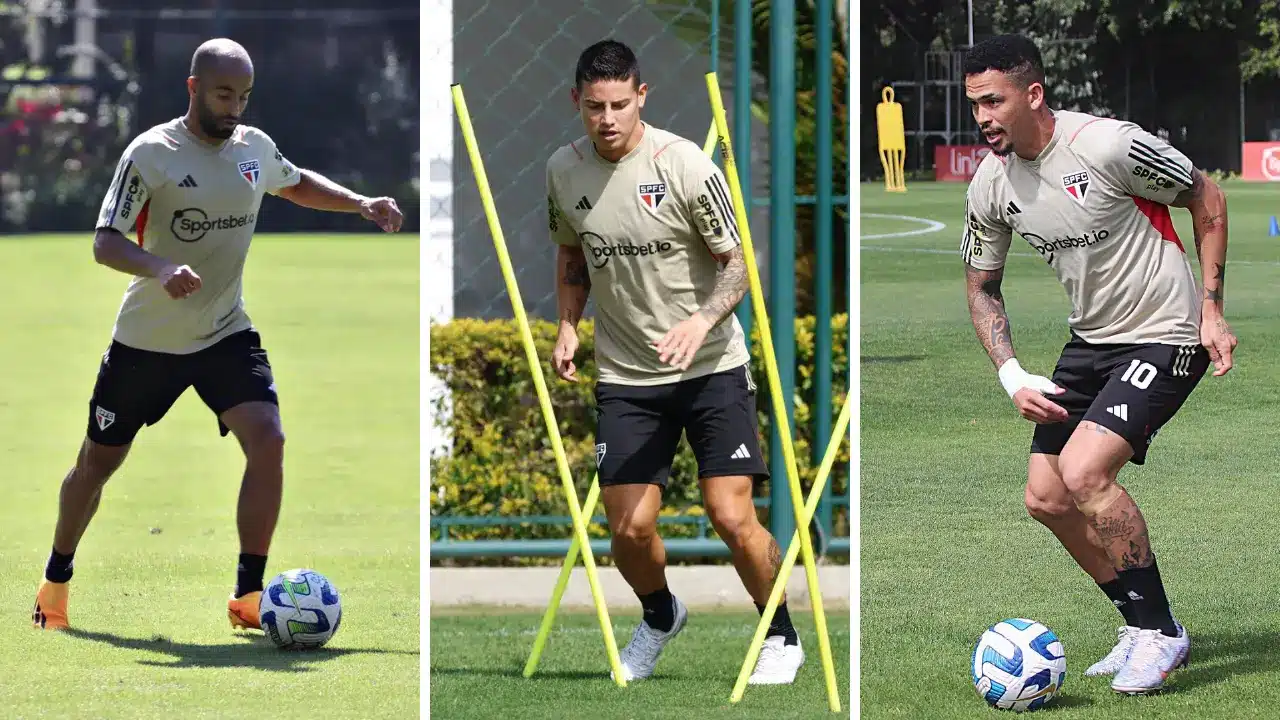 "Lucas, James e Luciano dificilmente jogarão juntos", afirma jornalista