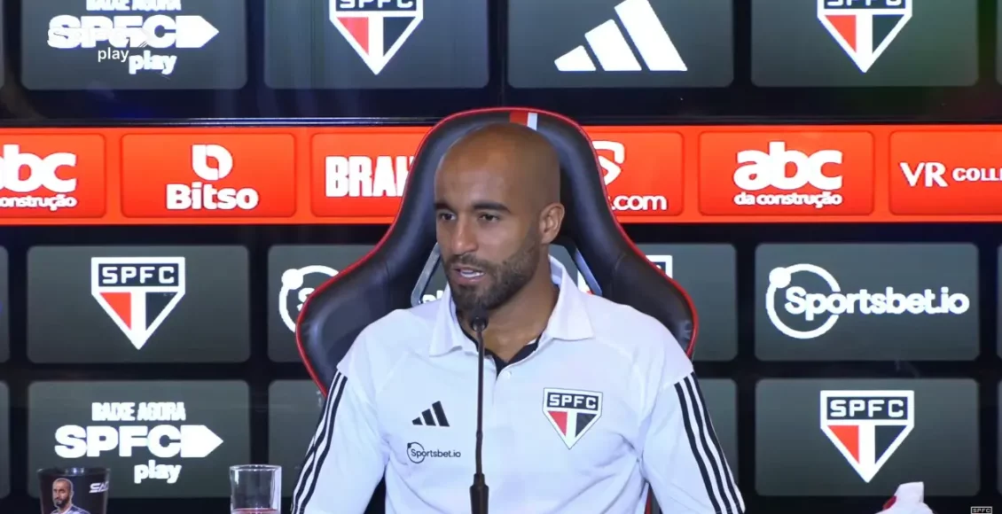 Lucas Moura fala sobre possibilidade de jogar contra o Atlético-MG; confira