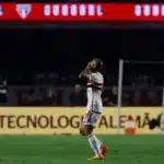 Como foi a comemoração de Lucas após a classificação do São Paulo
