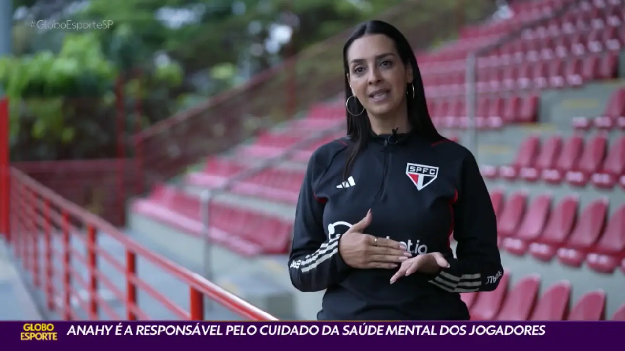 Psicóloga do São Paulo fala sobre a importância do cuidado com a saúde mental dos jogadores