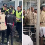 Jornalista registra confusão entre jogadores do São Paulo e seguranças do Independência
