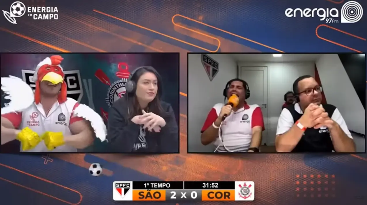 Confira narrações emocionantes da vitória do São Paulo sobre o Corinthians
