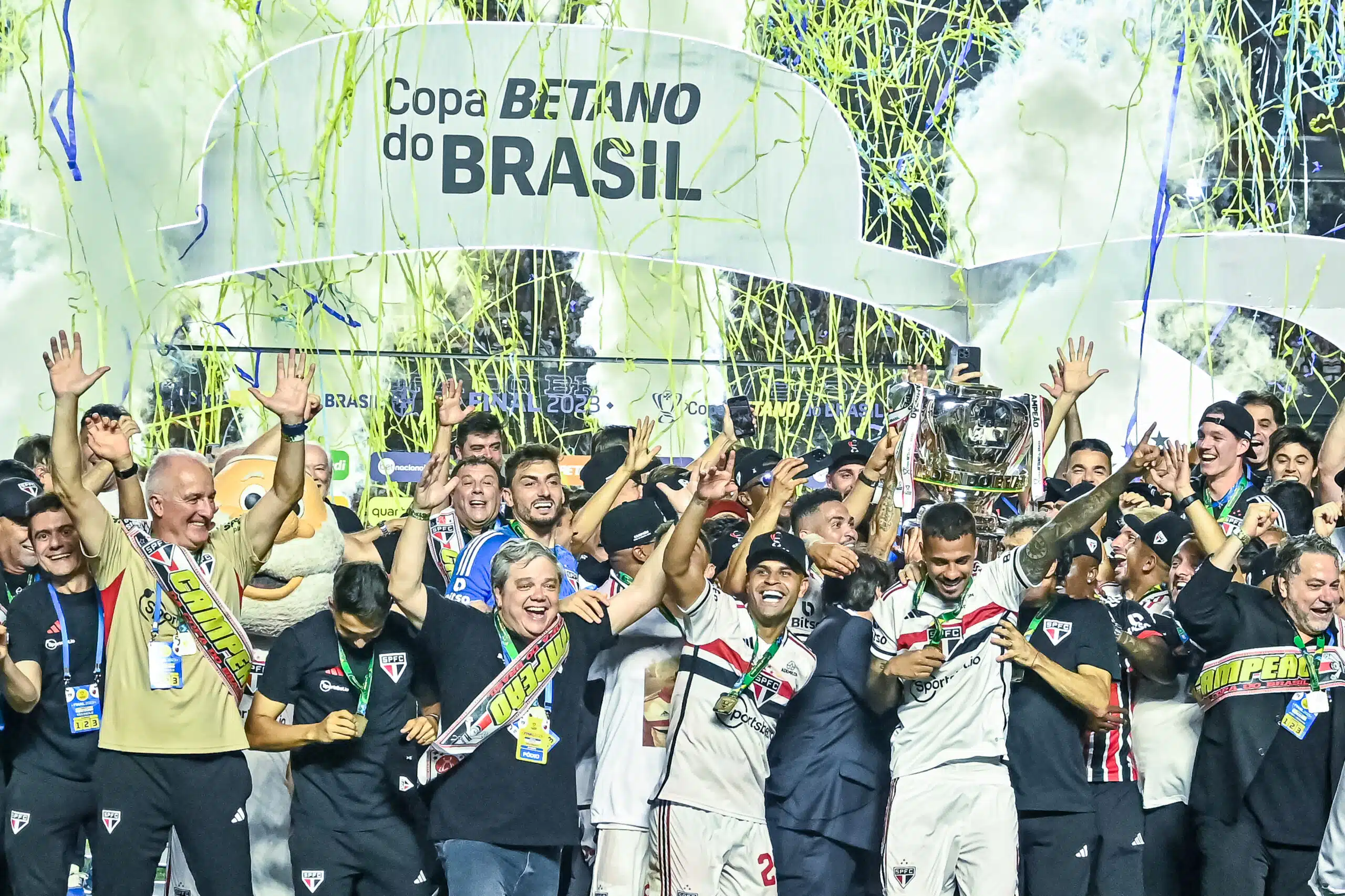 São Paulo comemora o título da Copa do Brasil 2023