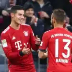 Perfil do Bayern no Brasil parabeniza Rafinha e James