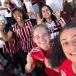 Equipe feminina do São Paulo comemora título da Copa do Brasil