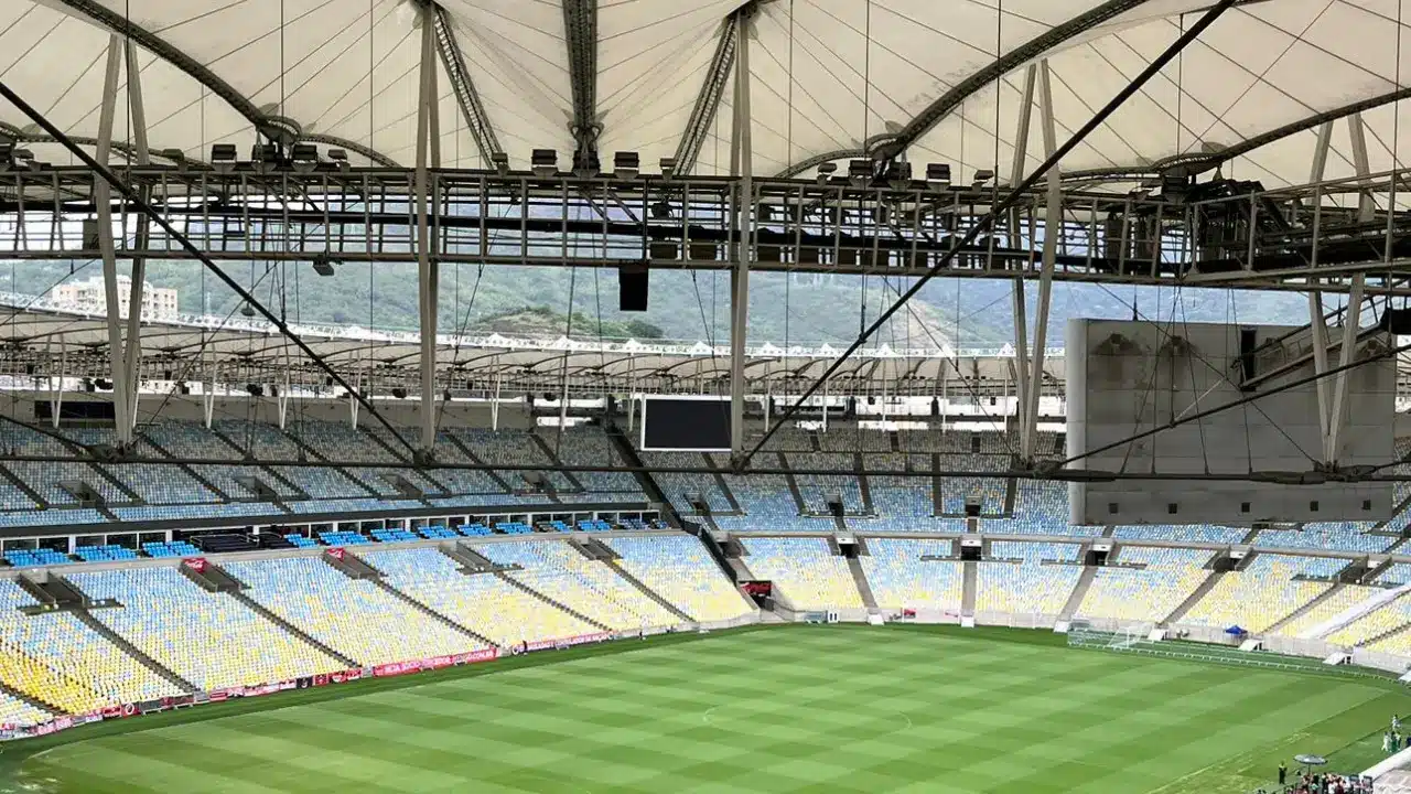 Confira como está o gramado do Maracanã, palco do primeiro jogo da final da Copa do Brasil