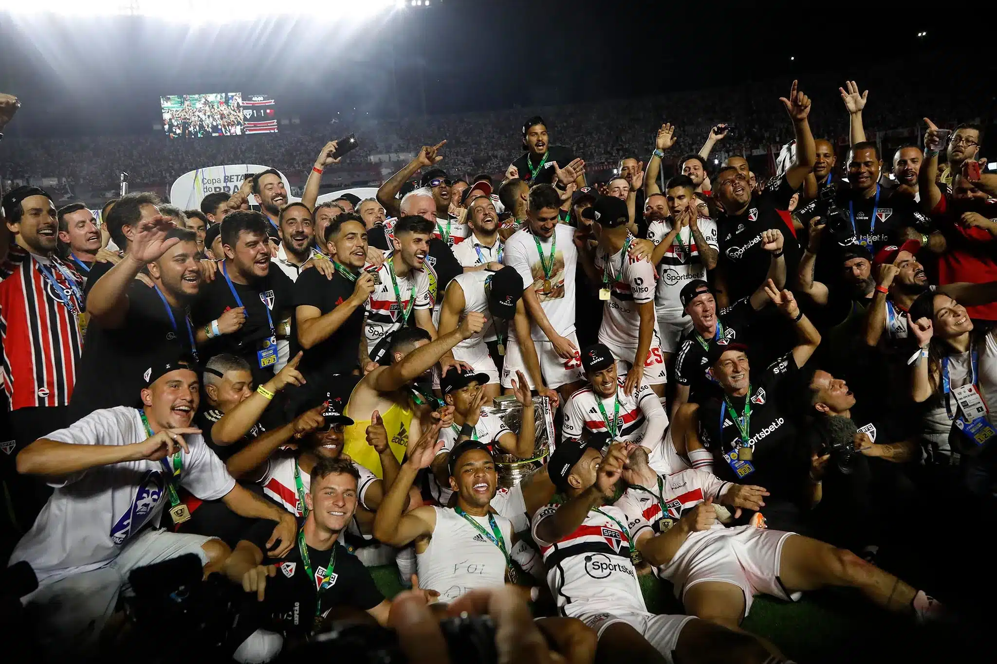 Com título da Copa do Brasil, São Paulo lidera interações nas redes sociais