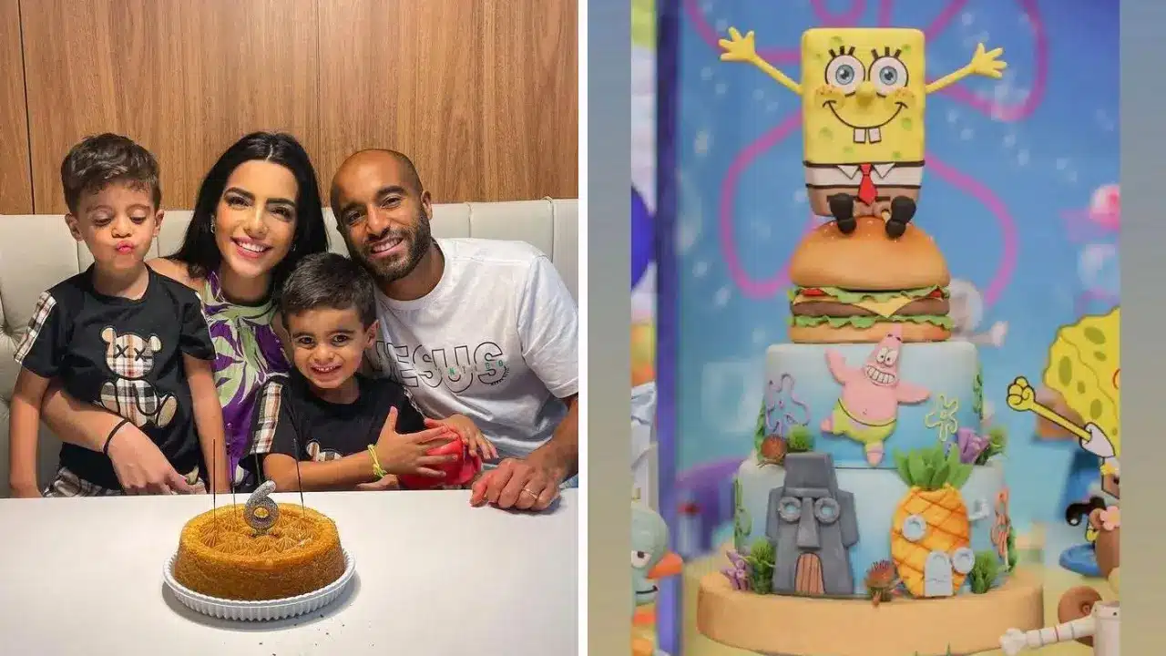 Fez o Pix! Esposa de Lucas Moura entra na brincadeira envolvendo bolo de aniversário