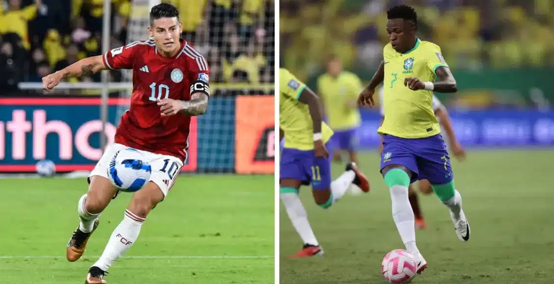 Colômbia de James Rodríguez enfrenta o Brasil; veja onde assistir