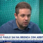 Jornalista fala sobre arbitragem no jogo do São Paulo, mas ressalta: "Não perdeu por isso"