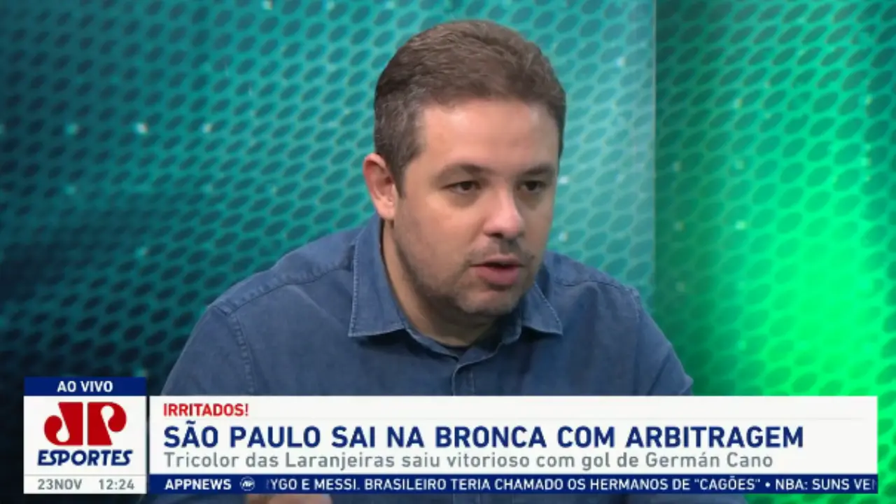 Jornalista fala sobre arbitragem no jogo do São Paulo, mas ressalta: "Não perdeu por isso"