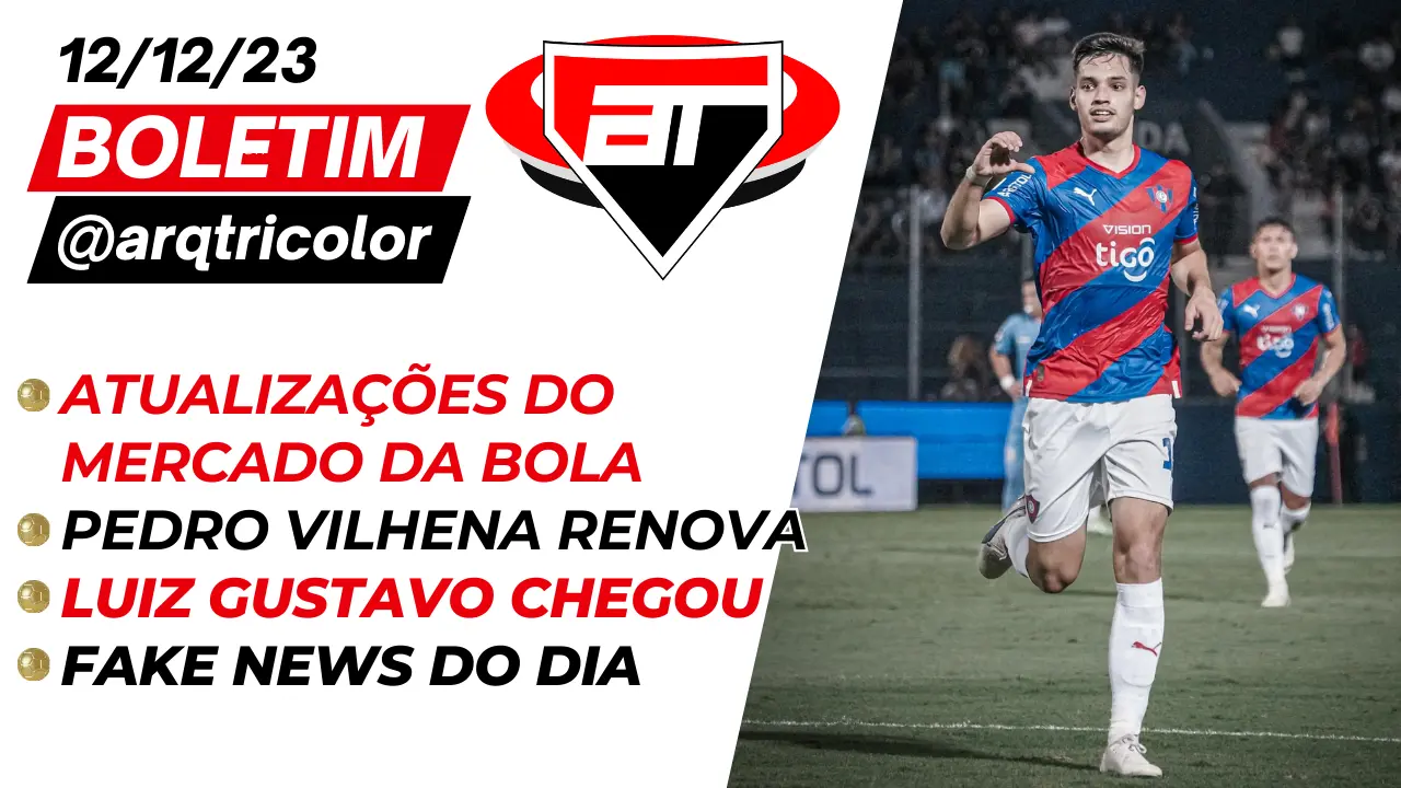 Notícias do São Paulo: Atualização do mercado da bola | Luiz Gustavo chegou – Boletim Arquibancada Tricolor (12/12)