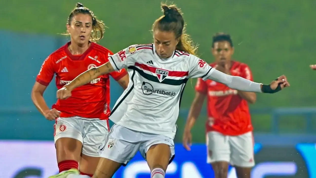 São Paulo perde para o Internacional na estreia da Ladies Cup.