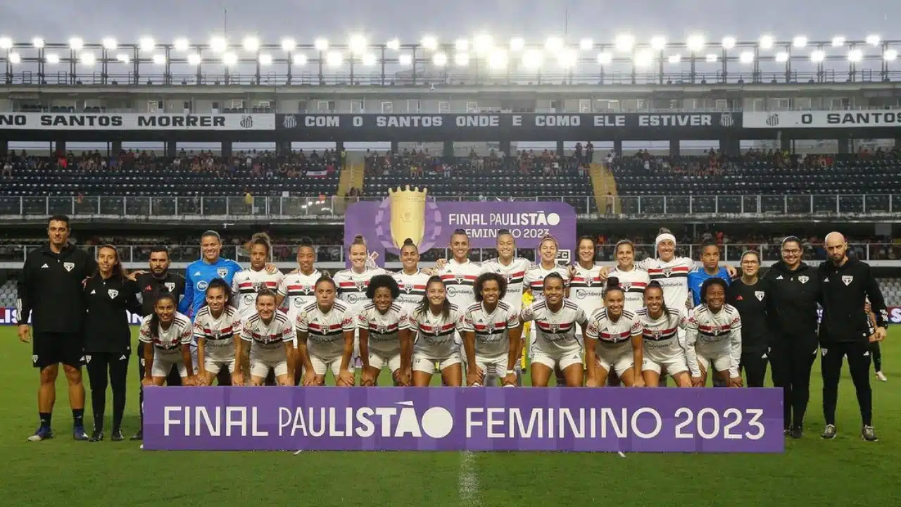 A equipe do São Paulo de futebol feminino obteve bons resultados em 2023.