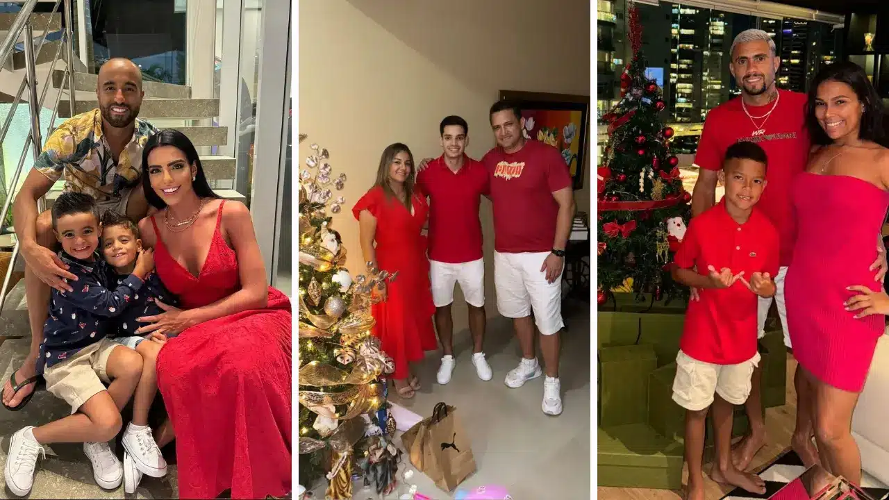 São Paulo publica fotos das comemorações dos jogadores do Natal