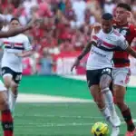 O São Paulo está escalado para enfrentar o Flamengo no último jogo de 2023; confira