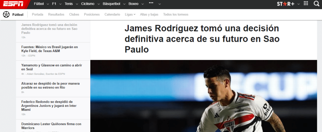 JAMES3 | Arquibancada Tricolor