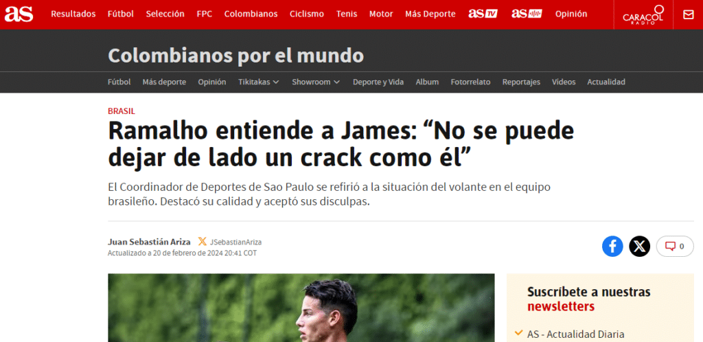 JAMES5 | Arquibancada Tricolor