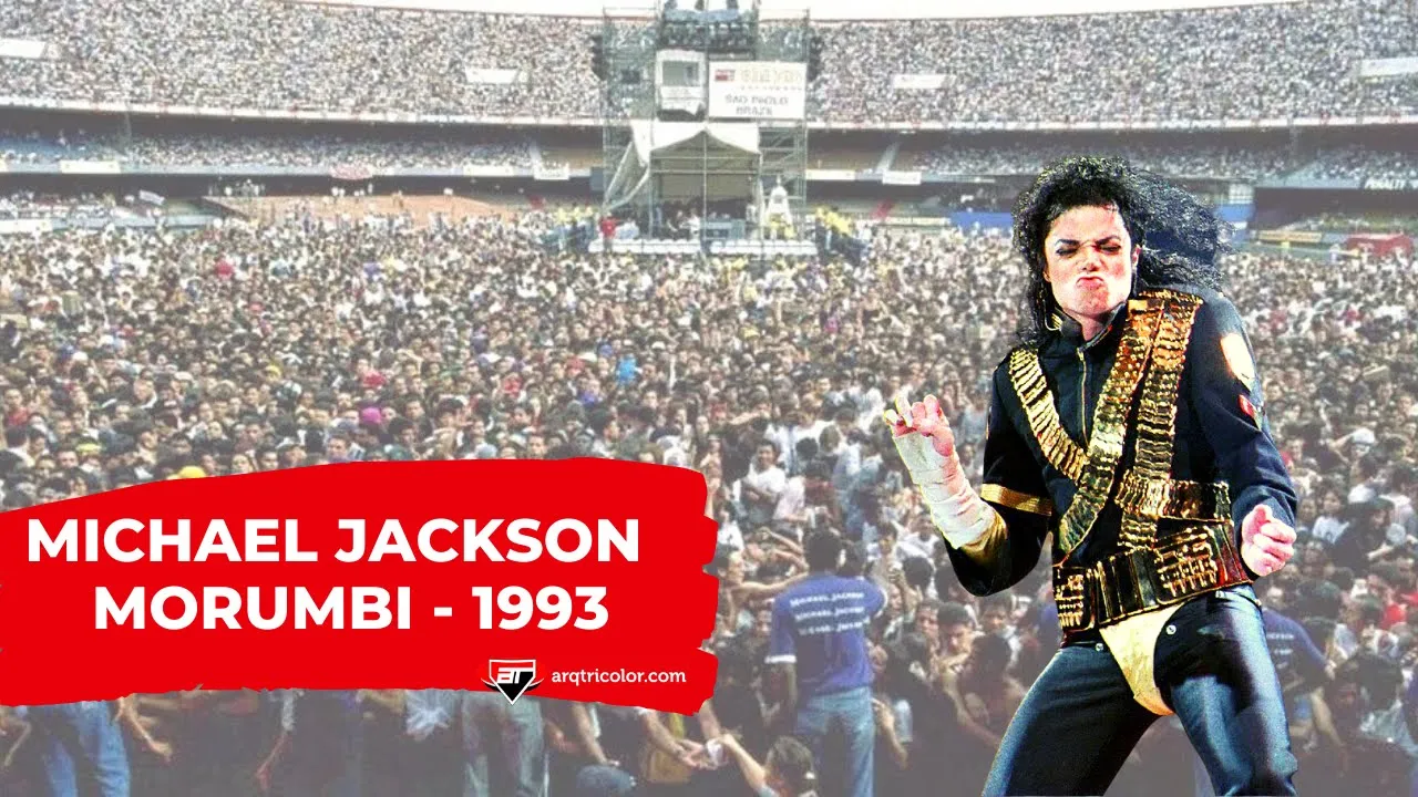 Michael Jackson no Morumbi em 1993