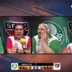 As reações dos palmeirenses com a derrota para o São Paulo na Supercopa