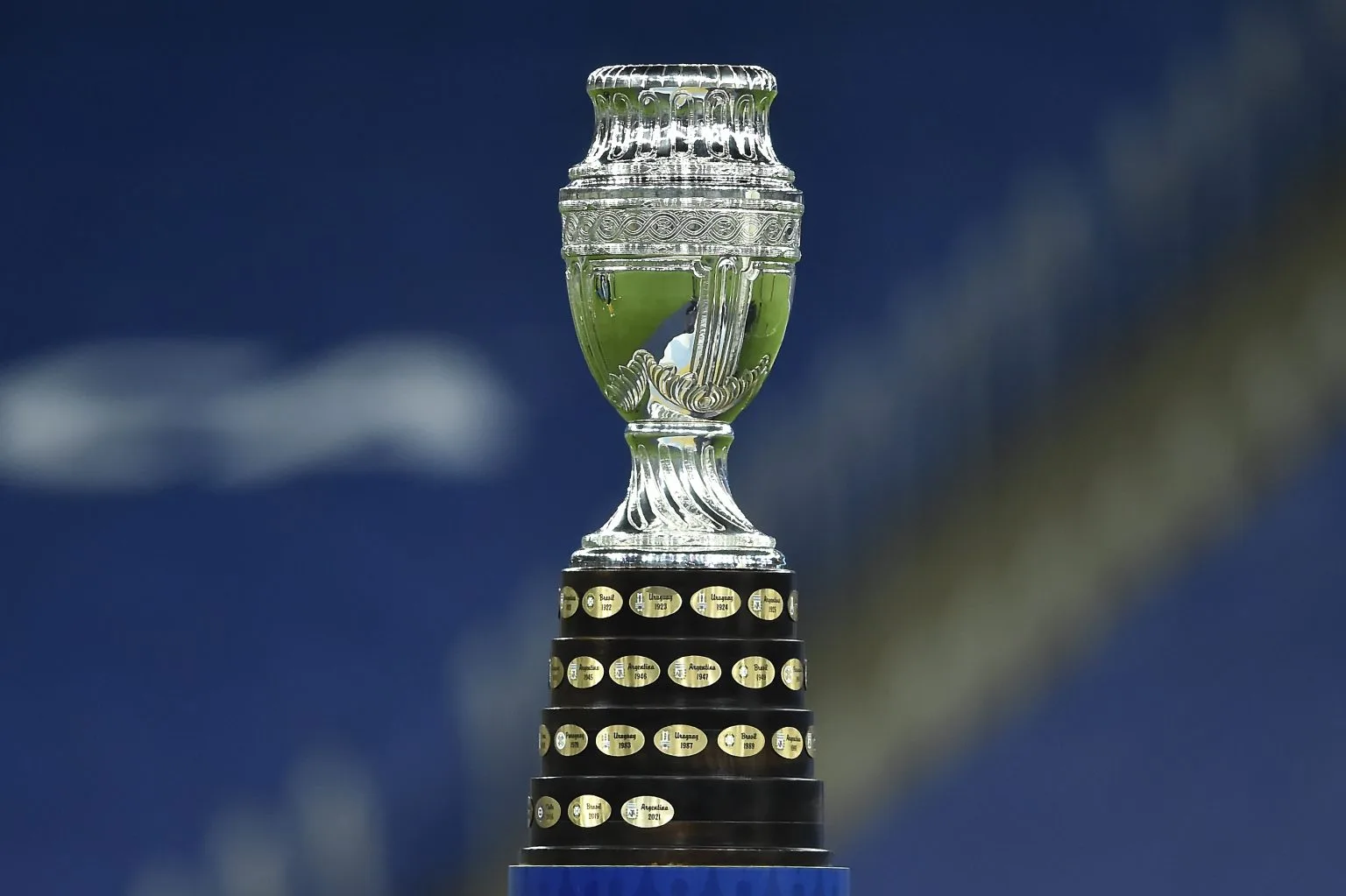 Troféu da Copa América - Foto: Conmebol