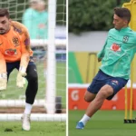 Seleção Brasileira, com Rafael e Pablo Maia, enfrenta a Inglaterra; confira onde assistir