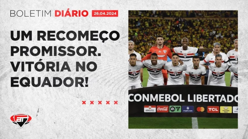 Notícias do São Paulo: Vitória grande na Libertadores! | Boletim Arquibancada Tricolor (26/04)