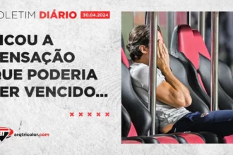 Notícias do São Paulo: A sensação que poderíamos ter vencido | Boletim Arquibancada Tricolor (30/04)