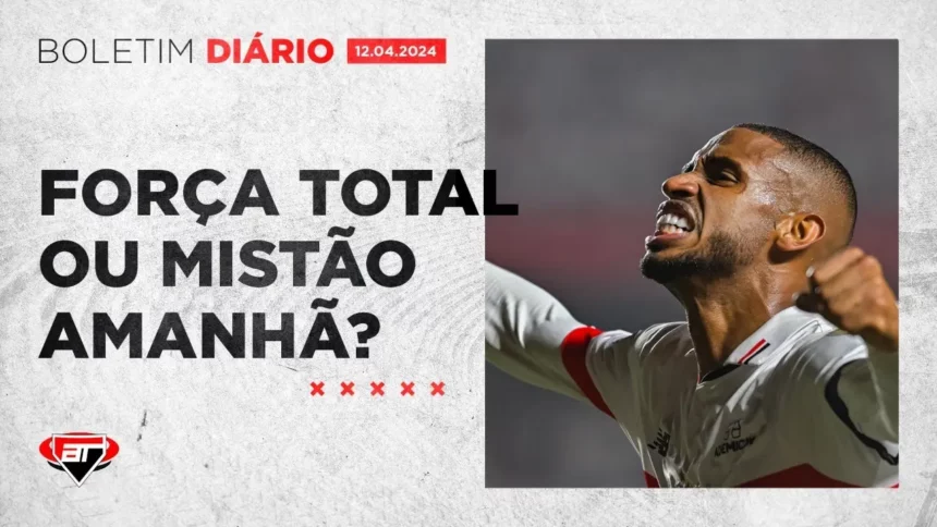 Notícias do São Paulo: Força total ou mistão para a estreia do Brasileirão? | Boletim Arquibancada Tricolor (12/04)