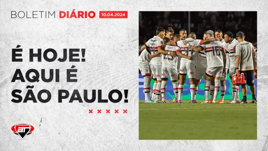 Notícias do São Paulo: Tricolor enfrenta o Cobresal em casa pela Libertadores | Boletim Arquibancada Tricolor (10/04)