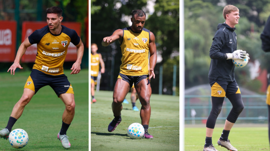 Cédric e mais quatro jogadores são liberados pelo São Paulo após retorno aos treinos; veja detalhes 1 Cédric e mais quatro jogadores são liberados pelo São Paulo após retorno aos treinos; veja detalhes