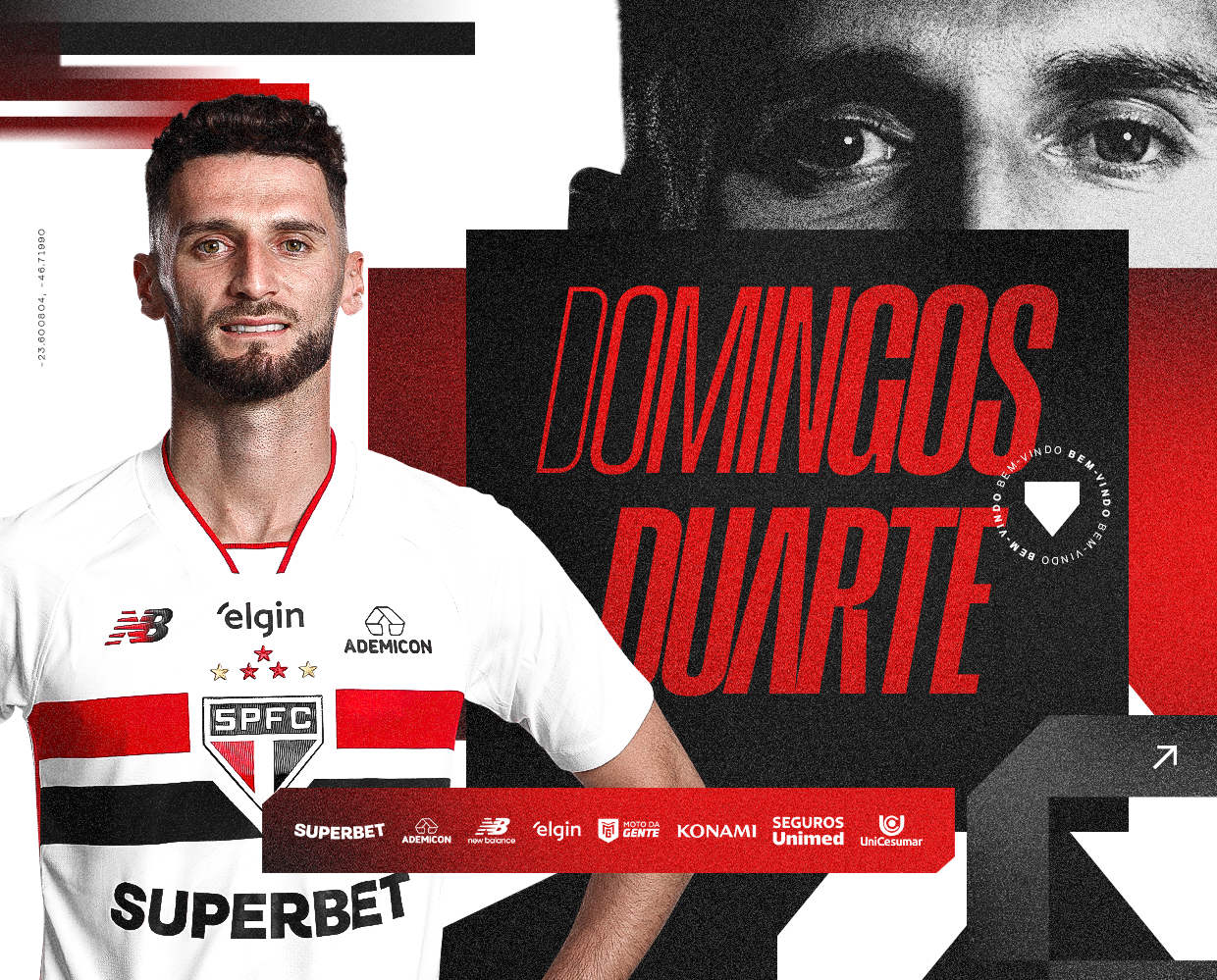É DO TRICOLOR! São Paulo anuncia a contratação de Domingos Duarte
